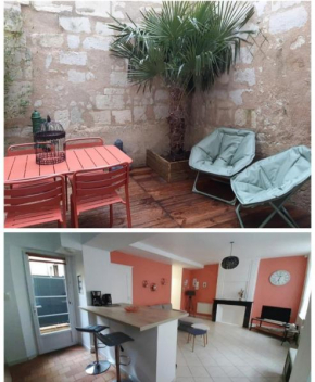 Appart chaleureux avec terrasse